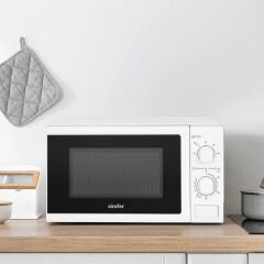 Simfer SK 4601 700W 20 Litre Mekanik Mikrodalga Fırın Beyaz
