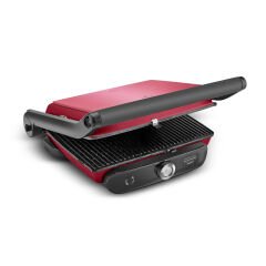 Karaca Gastro Grill Glass Premium 2400W Döküm Tost Makinesi Viva Magenta 6 Dilim Kapasiteli
