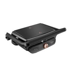 Karaca Gastro Grill Glass Premium 6 Dilim Kapasiteli Döküm Tost Makinesi Black Copper 2400W
