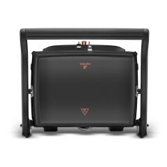 Karaca Gastro Grill Glass Premium 6 Dilim Kapasiteli Döküm Tost Makinesi Black Copper 2400W