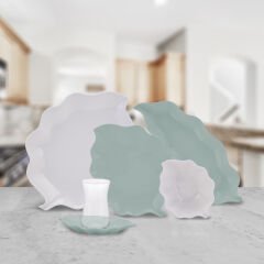 Karaca Leaf 25 Parça 6 Kişilik Porselen Kahvaltı/Servis Takımı