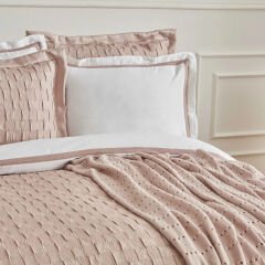 Karaca Home White Collection Bride Carina 80 Tel %100 Pamuk 8 Parça Evlilik Paketi Pudra