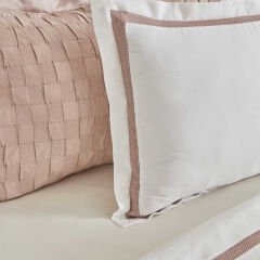 Karaca Home White Collection Bride Carina 80 Tel %100 Pamuk 8 Parça Evlilik Paketi Pudra