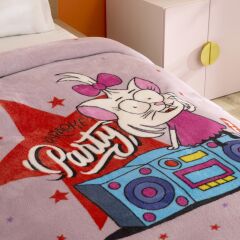 Karaca Home X Kral Şakir Canan Karaoke Party Tek Kişilik Battaniye