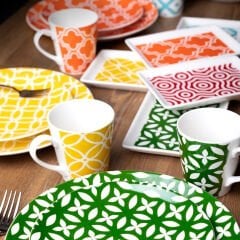 Aryıldız Casablanca 6 Kişilik 24 Parça İkram Seti