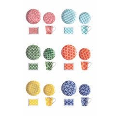 Aryıldız Casablanca 6 Kişilik 24 Parça İkram Seti