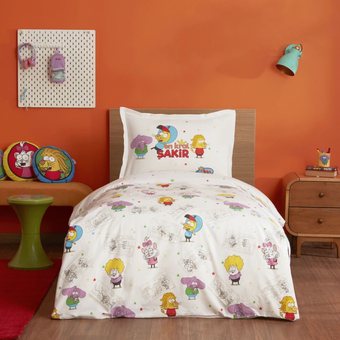 Karaca Home X Kral Şakir En Kral Şakir Tek Kişilik Nevresim Takımı