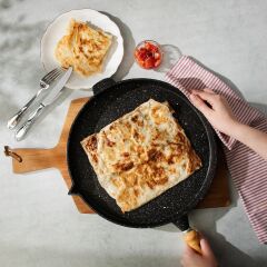 Nehir Alüminyum Döküm Gözleme Tavası - 33 Cm