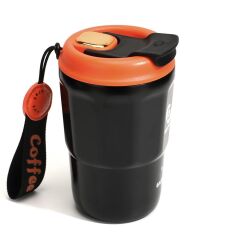 Daima EasyGo Bardak Termos Siyah 380 ml