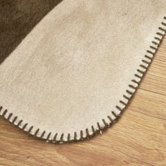 Karaca Home Leaf Tek Kişilik Pamuklu Battaniye Haki