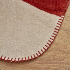 Karaca Home Leaf Tek Kişilik Pamuklu Battaniye Terracota
