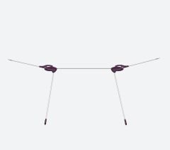 Gazzella SM HND 252 P Hang’N Dry Midi Plus Kanatlı Katlanabilir Alüminyum Çamaşır Kurutmalık