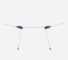 Gazzella SM HND 252 P Hang’N Dry Midi Plus Kanatlı Katlanabilir Alüminyum Çamaşır Kurutmalık