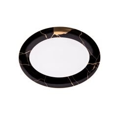 Jumbo Marble Bone 61 Parça 12 Kişilik Yemek Takımı