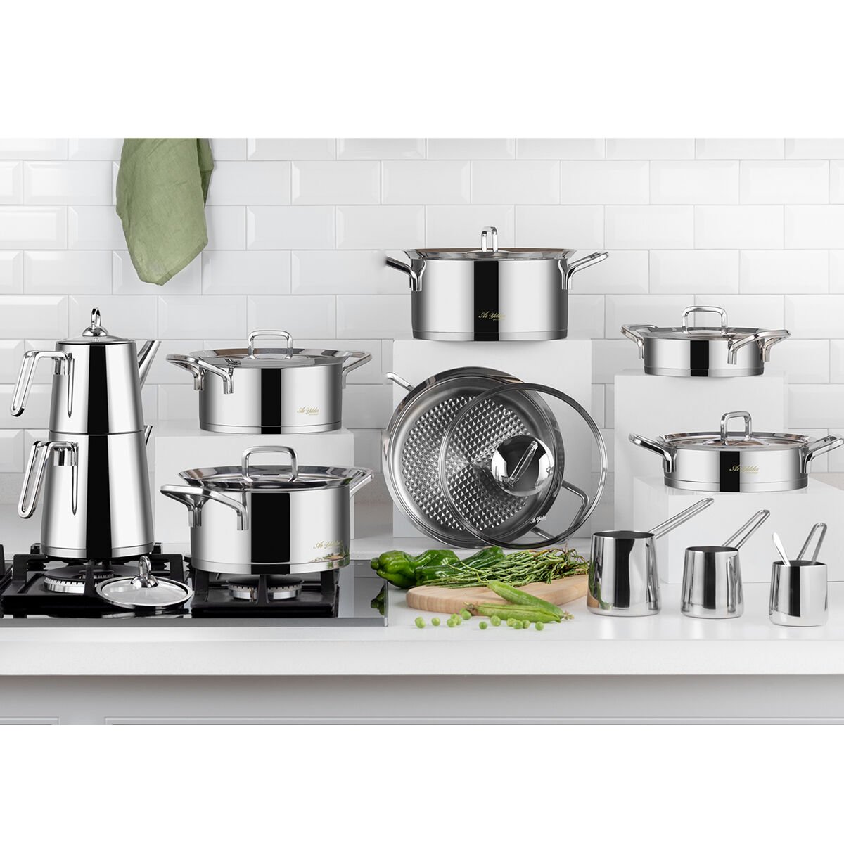 Aryıldız Chef Prestige İdeal Çelik Çeyiz Seti-20 Parça