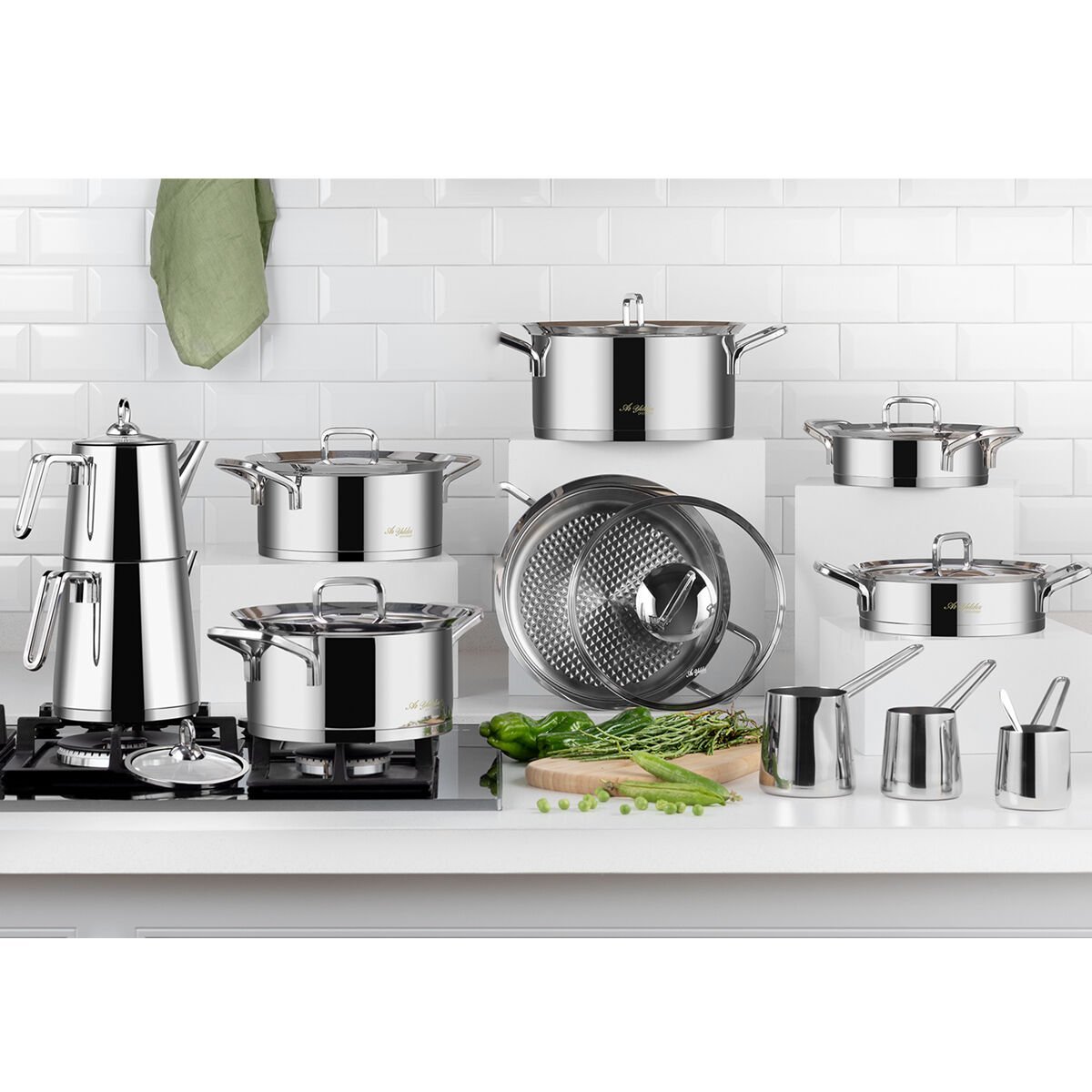 Aryıldız Chef Prestige İdeal Çelik Çeyiz Seti-20 Parça