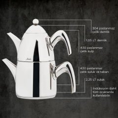 Jumbo 6500 Full Metal Caydanlik