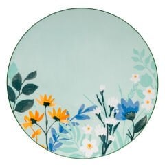 Jumbo Floral 6 Kişilik 7 Parça Pasta Takımı