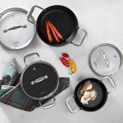 Karaca Biodiamond Pro İndüksiyon Tabanlı 6 Parça Sahan Set