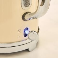 Homend Vintage Heatrow 1627H Kettle Su Isıtıcısı 2200W Krem