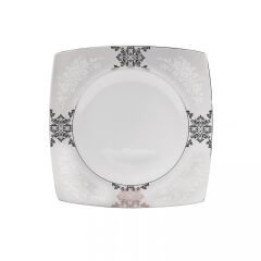 Karaca Fine Pearl Barok 26 Parça 6 Kişilik Kare İnci Kahvaltı/Servis Takımı