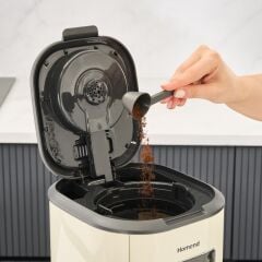 Homend Vintage Coffeebreak 5027H Filtre Kahve Makinesi Krem