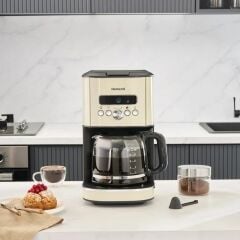Homend Vintage Coffeebreak 5027H Filtre Kahve Makinesi Krem