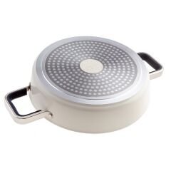 Jumbo Almond Cream 7 Parça Granit Tencere Seti