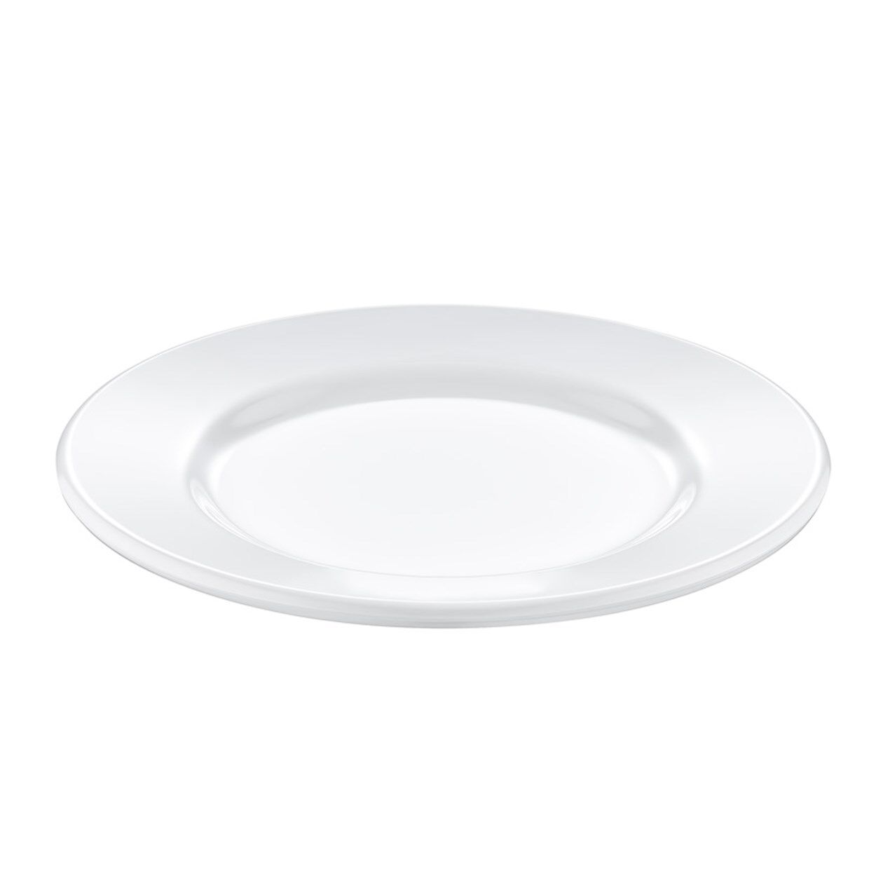 Albayrak Melamin L515 Otel Serisi 6'lı Düz Tabak-15 cm