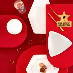 Karaca Stream Bone Geo 59 Parça 12 Kişilik Yemek Takımı Gold