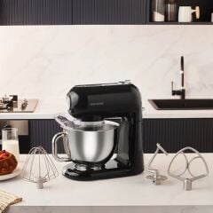 Homend Vintage Profashion 3027H Döküm Hamur Yoğurma Makinesi Siyah 1500W 5,5L
