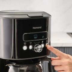 Homend Vintage Coffeebreak 5027H Filtre Kahve Makinesi Siyah