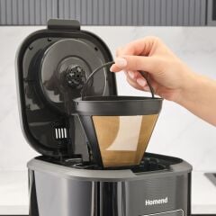 Homend Vintage Coffeebreak 5027H Filtre Kahve Makinesi Siyah
