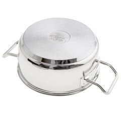 Jumbo Proshine Steel 8 Parça İndüksiyon Tabanlı Çelik Tencere Seti