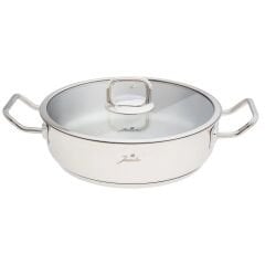 Jumbo Proshine Steel 8 Parça İndüksiyon Tabanlı Çelik Tencere Seti