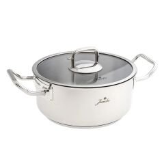 Jumbo Proshine Steel 8 Parça Tencere Seti