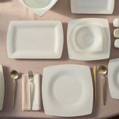 Karaca Fine Pearl Dara 58 Parça 12 Kişilik Yemek Takımı Gold