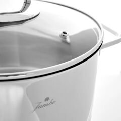 Jumbo Milas 8 Parça Paslanmaz Çelik Tencere Seti