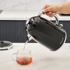 Homend Vintage Heatrow 1627H Kettle Su Isıtıcısı 2200W Siyah