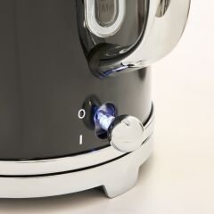 Homend Vintage Heatrow 1627H Kettle Su Isıtıcısı 2200W Siyah
