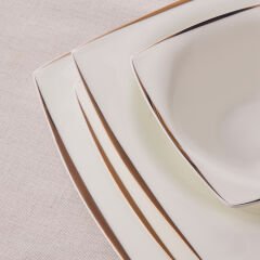 Karaca Fine Pearl Agate 58 Parça 12 Kişilik Yemek Takımı Gold