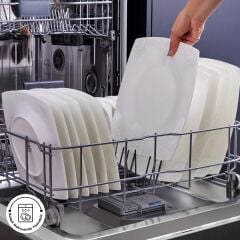 Karaca Fine Pearl Helen 58 Parça 12 Kişilik Kare Yemek Takımı