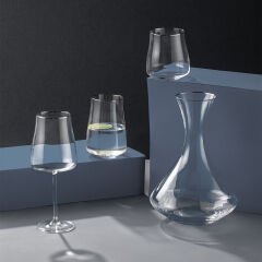 Emsan Brillante 19 Parça Bardak Seti Platin