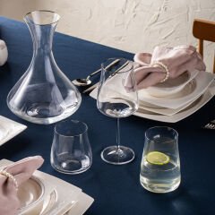 Emsan Brillante 19 Parça Bardak Seti Platin