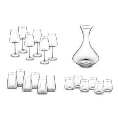 Emsan Brillante 19 Parça Bardak Seti Platin