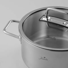 Jumbo Modena 8 Parça Çelik Tencere Seti