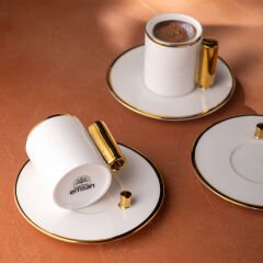 Emsan Modern 80 ml 6'lı Kahve Fincan Takımı