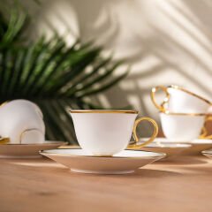 Emsan Rozzental 80 ml 6'lı Kahve Fincan Takımı