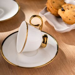 Emsan Rozzental 80 ml 6'lı Kahve Fincan Takımı