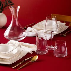 Emsan Brillante 19 Parça Bardak Seti Gold